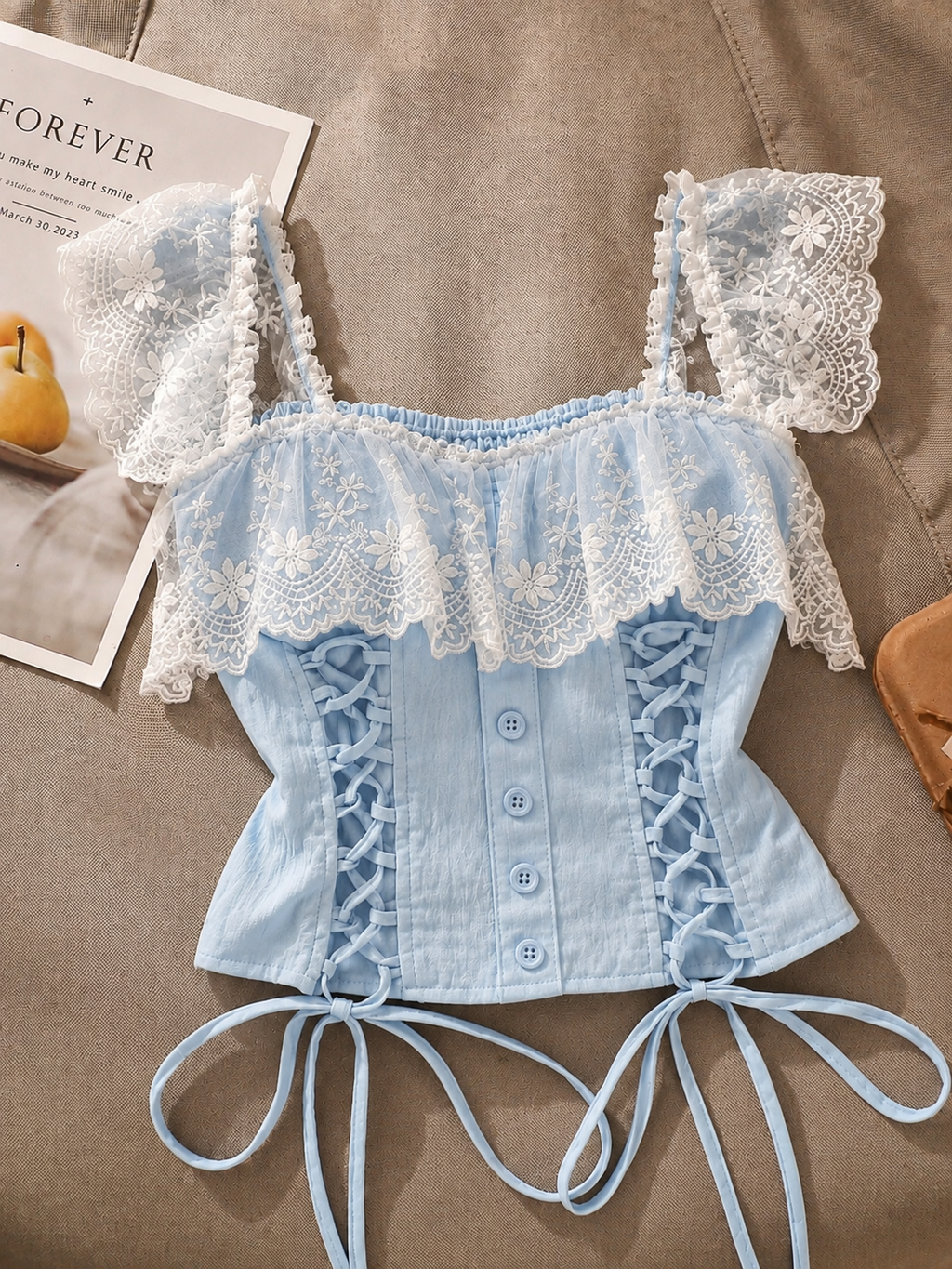 Adeline Sweetheart Top