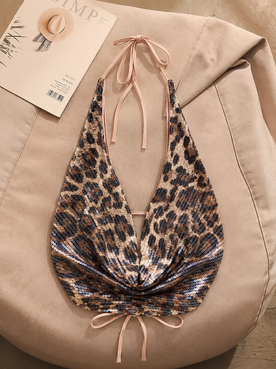 Alicelily Wild Halter Skirt Set