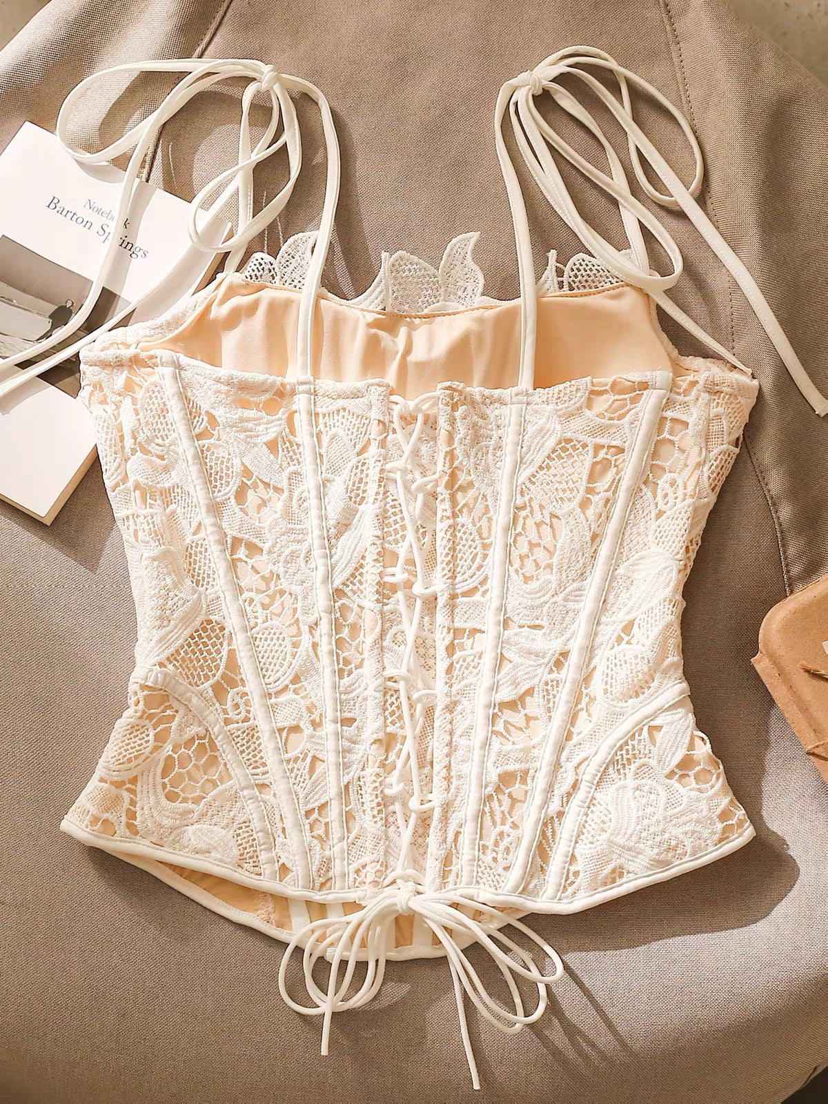Intricate Dream Corset Tank