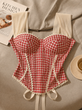 Hansen Plaid Corset