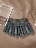 Parker Mini Belted Skirt