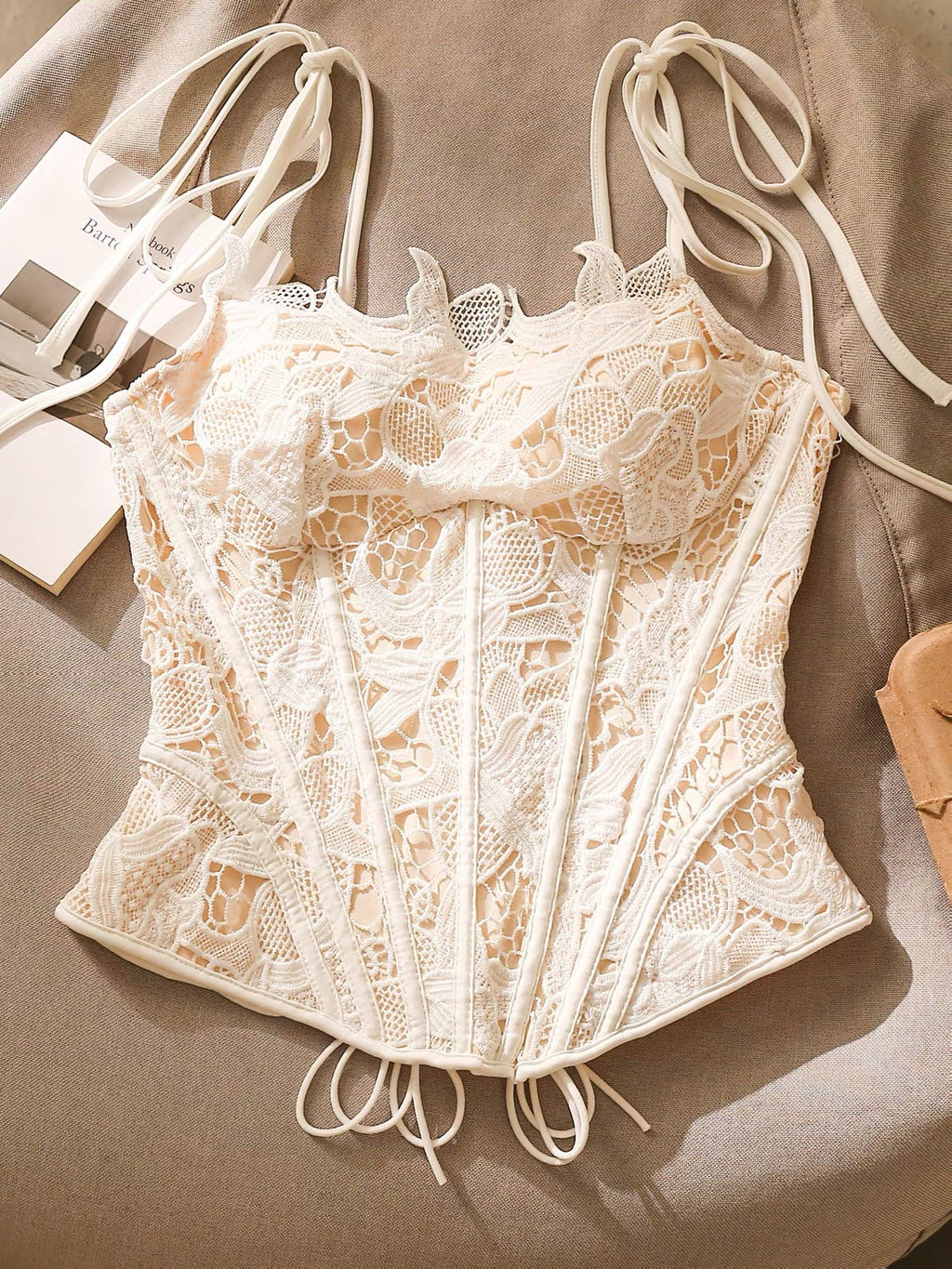 Intricate Dream Corset Tank