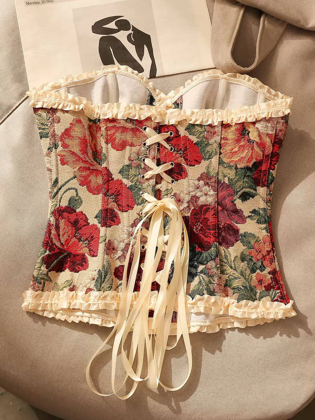 Alicelily Jacquard Corset
