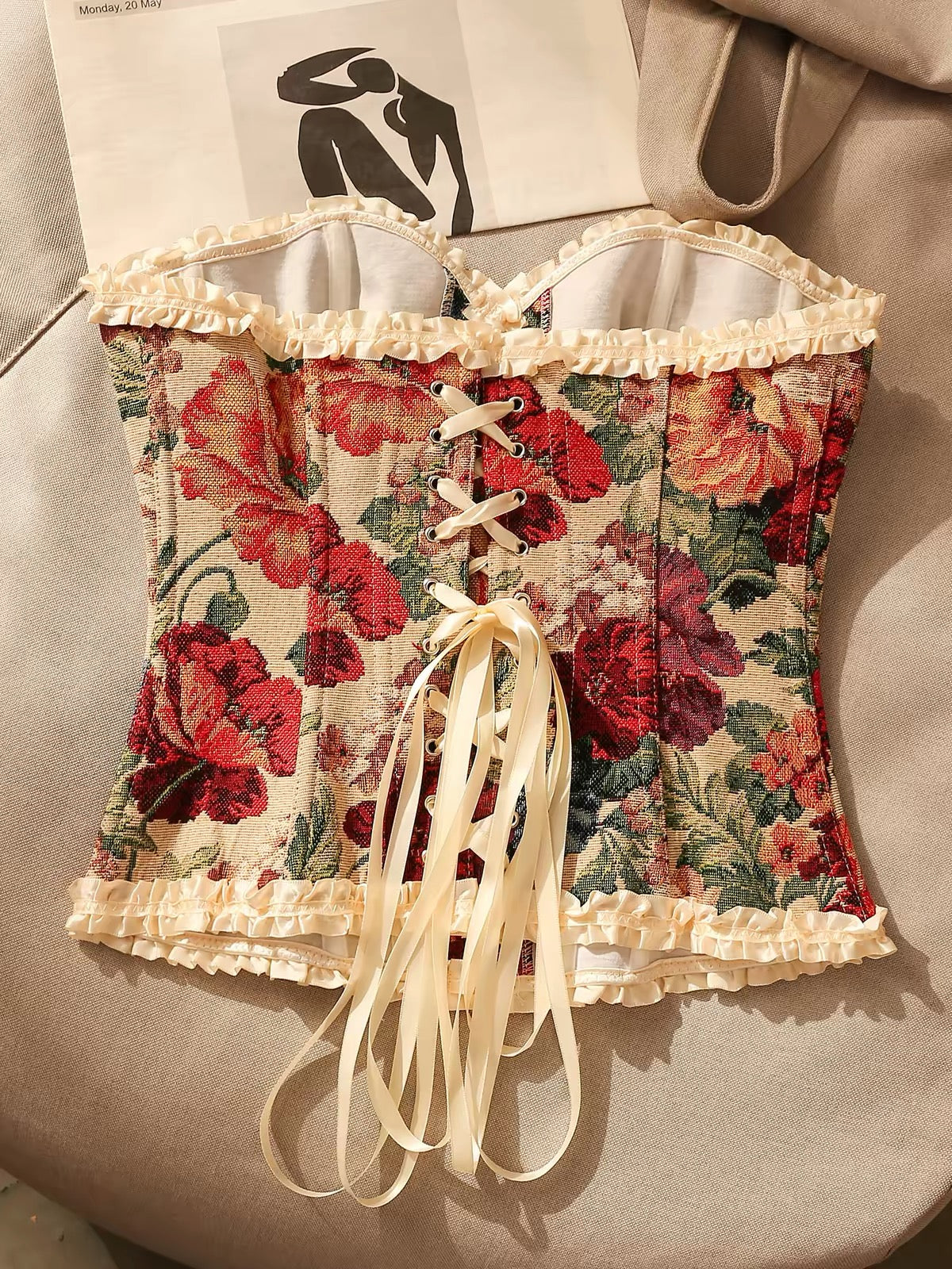 Alicelily Jacquard Corset