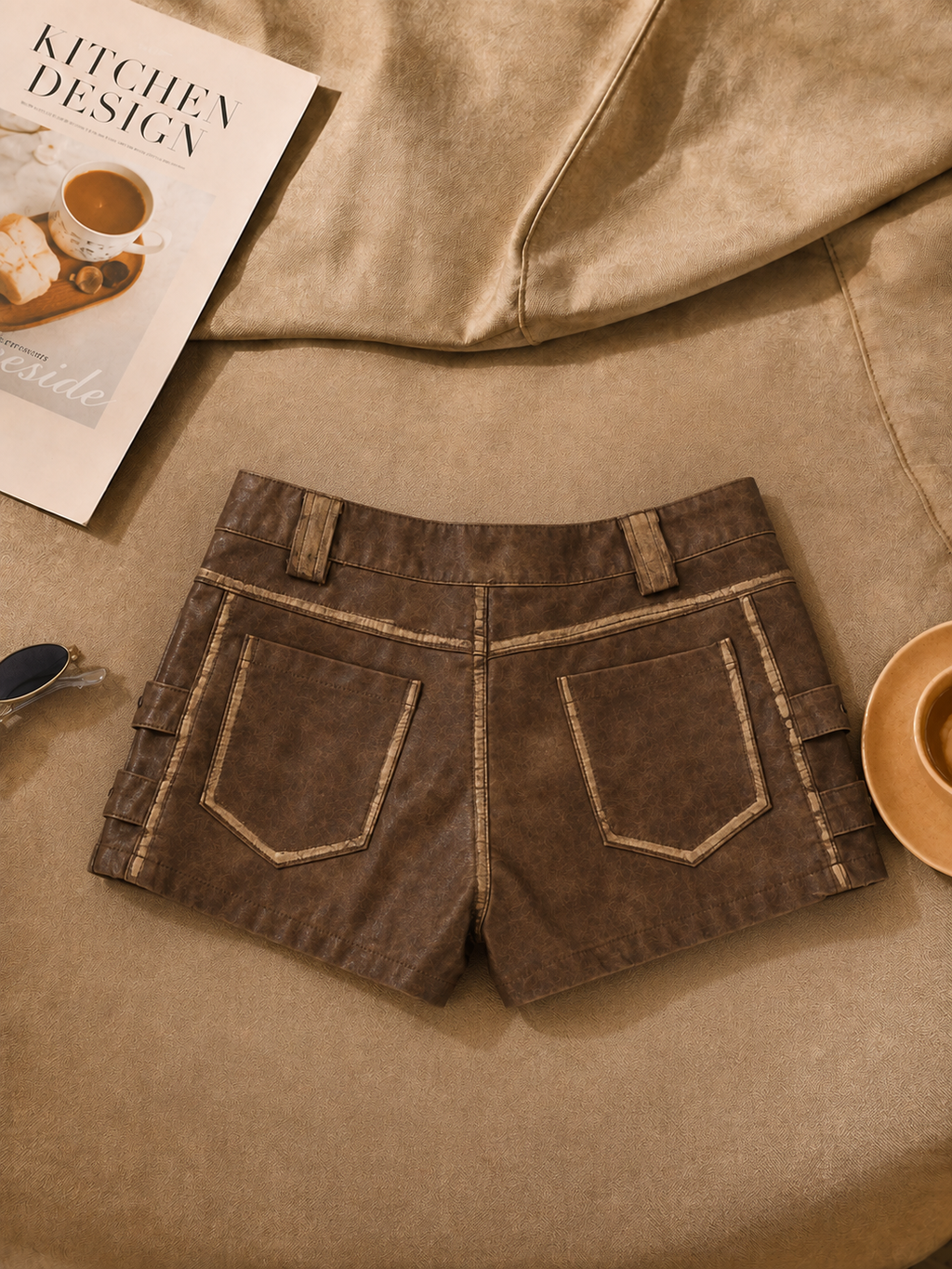 Alicelily Leather Short
