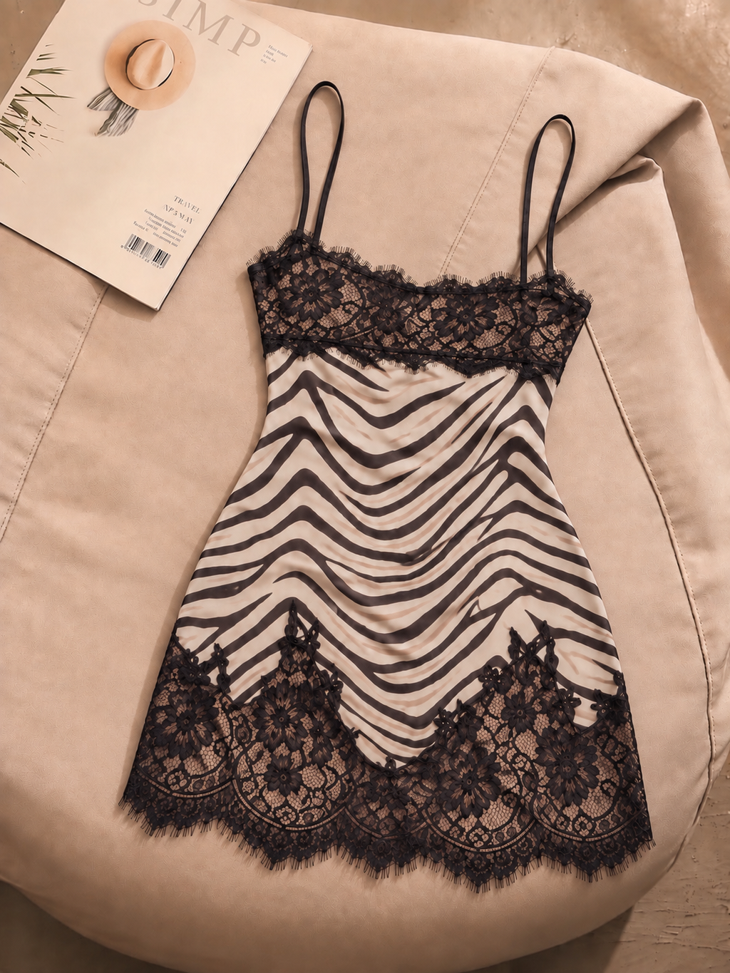 Abstract Mini Dress