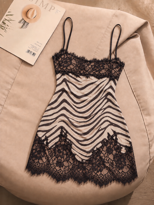 Abstract Mini Dress