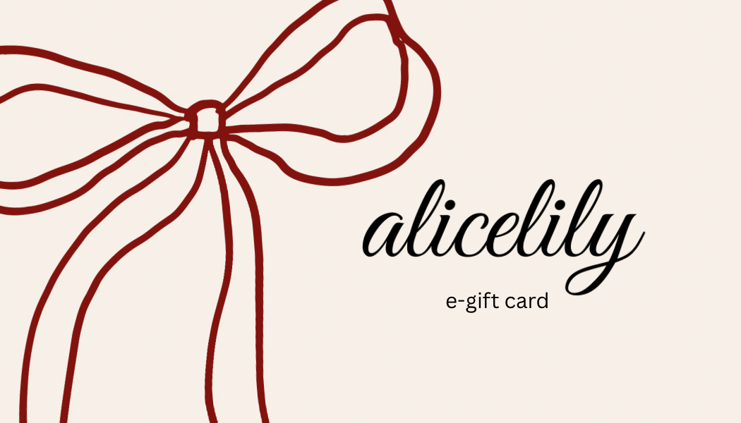 Alicelily E-Gift Card