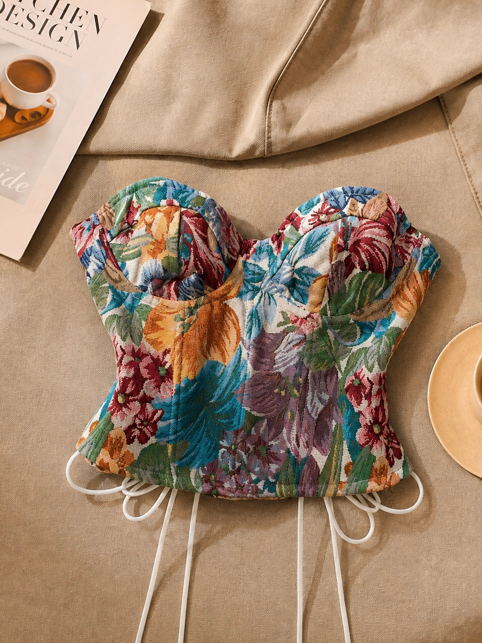 Carson Jacquard Corset