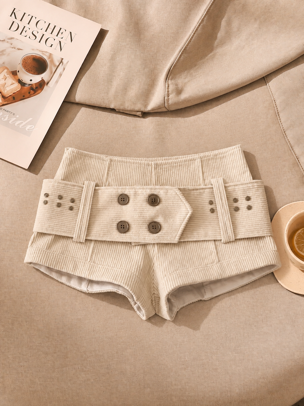 Dawson Corduroy Mini Short