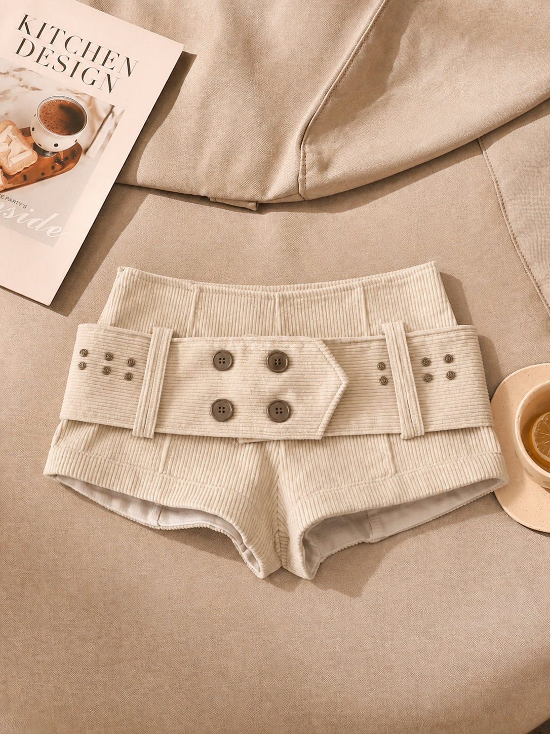 Dawson Corduroy Mini Short