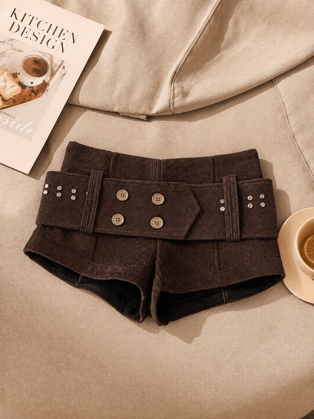 Dawson Corduroy Mini Short
